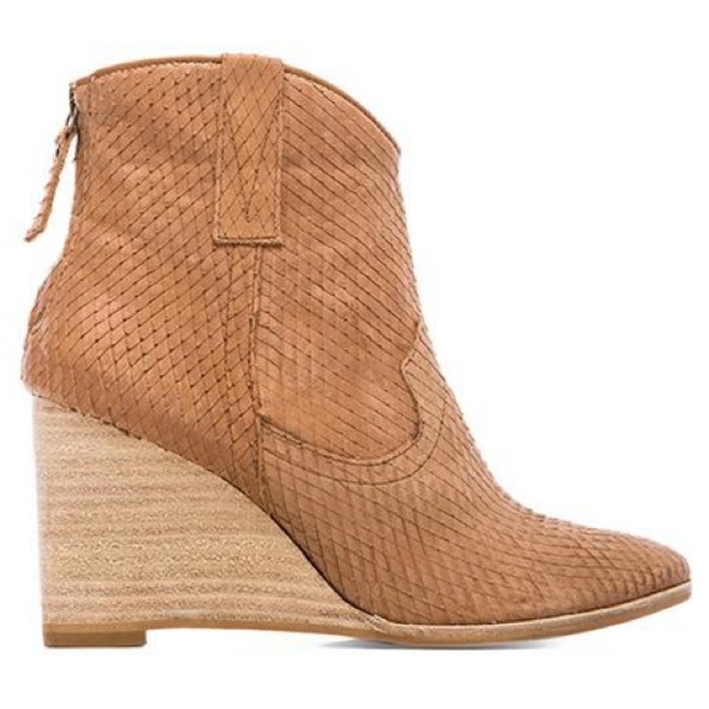 Matisse Liberation Leather Booties Tan Size 8.5
